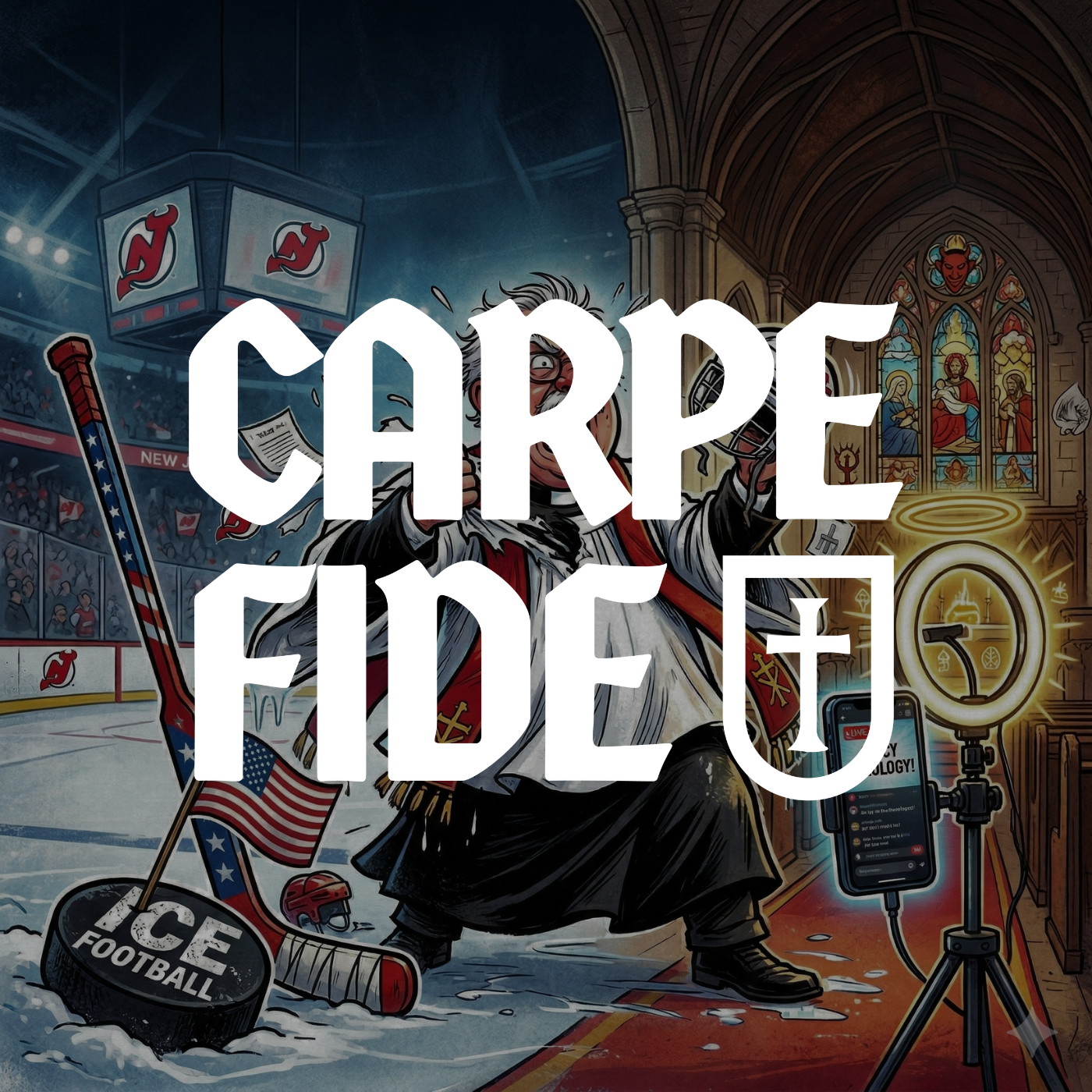 Ep 219 - Ice Football, Angry Anglicans, and "Procreative" OnlyFans [Carpe Fide]